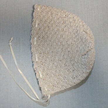 ＊Frost Lace＊3WAY＊アンゴラシルク混ニット帽＊ボンネット＆バケットハット風