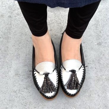 ハンドメイド本革モカシンローファー｜歩きやすい・柔らか・大人タッセルデザイン