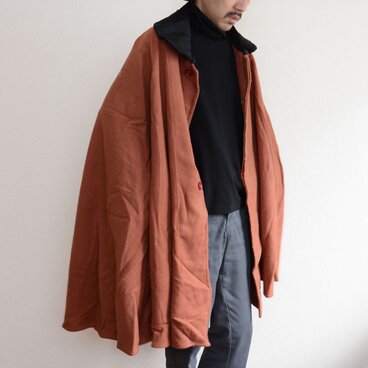 昭和初期〜中期 アンティーク ウールマント 和洋ミックス レトロモダンな佇まい ジャパンヴィンテージ 外套