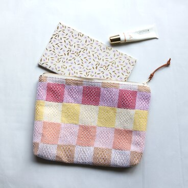 北欧手織りポーチ（Corn）