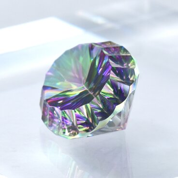 ミスティック トパーズ 18×25 ルース オーバルカット SAK130-28BS