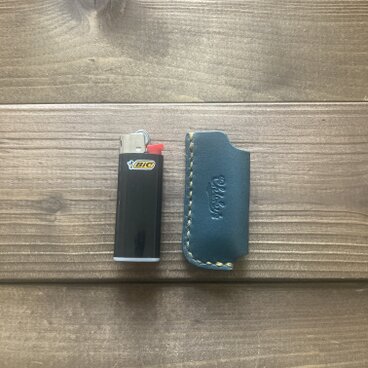 BICミニライターカバー(type-2青緑×イエローver./J25専用)