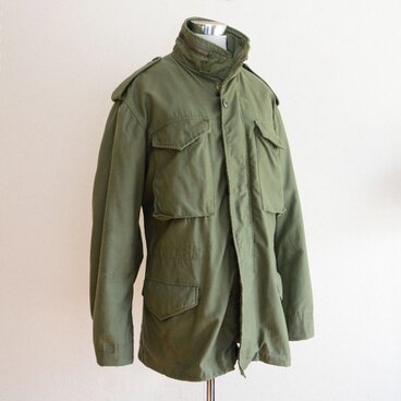 米軍実物? U.S.ARMY M-65 フィールドジャケット ヴィンテージ 70〜80s 3rd ブラスジッパー