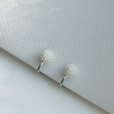 珊瑚 coral イヤリング ＜ピアス交換可＞