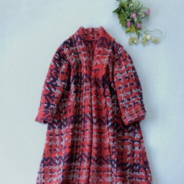 ショールカラー軽く羽織るシンプルな大人可愛いコート♪