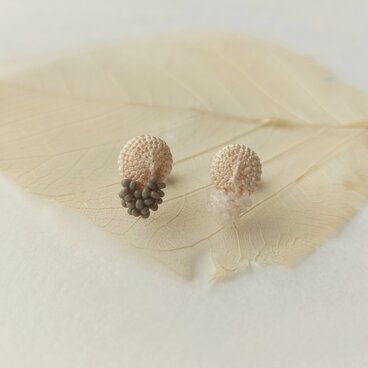 STUDS(nude pink／gray)