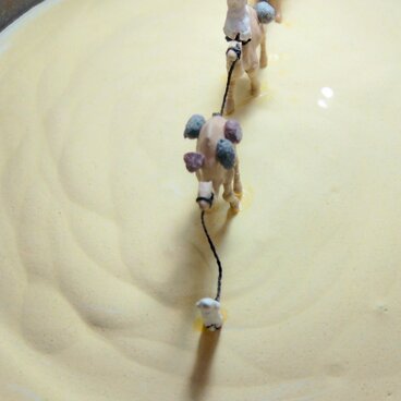 ラクダさんの電球テラリウム