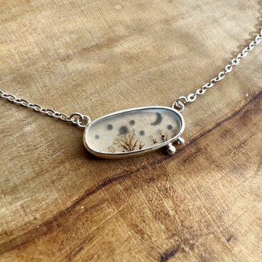 Dendritic Agate Necklace
