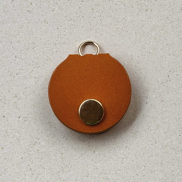 【NEW】本革500円専用ケース（茶）シングル