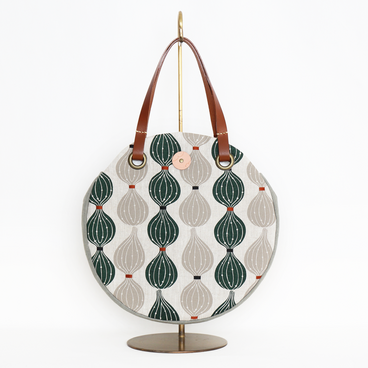 リネンサークルバッグ_S "fig_G&B"