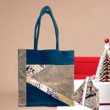 クリスマスギフト【送料込み】帯リメイク　2点セット