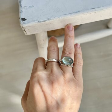 K10WG[人魚のaquamarine]ring