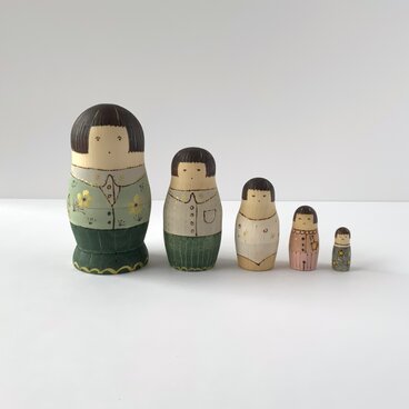 だんだんねむくなるマトリョーシカ　Green