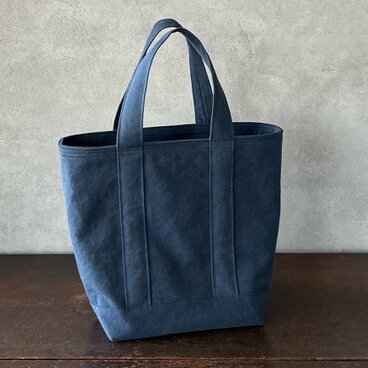 TOTE BAG (L) / smokyblue