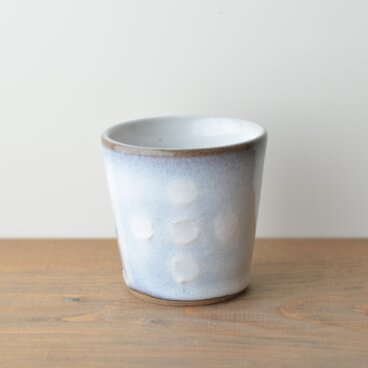 象嵌フリーカップ 3 わら灰釉