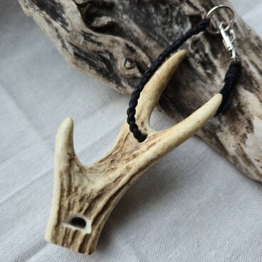 蝦夷鹿の角笛 バッグチャーム#2