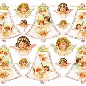 ドイツ製クロモス ベルと天使 ラメなし　DA-CHY021（Made in Germany)