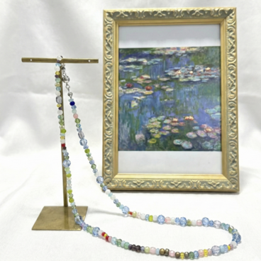 【身にまとう美術館】モネの庭、水面のきらめき -Water Lilies-