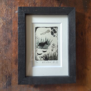 銅版画『自然な流れ』のコピー