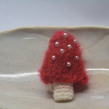 毛糸の木・赤