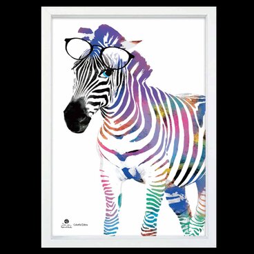 色彩の馬2　ウマ　送料無料 　イラスト　A4〜A0　ポスター　アートポスター　アート/sei検索新着順　3853