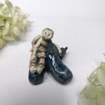 ナスとちび天使　【ちいさな世界】