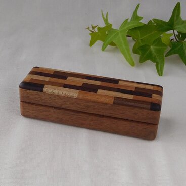 印鑑ケース中(～15ミリ用、黒)