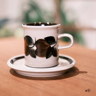 ARABIA Ruija C&S アラビア ルイージャ ルイヤ コーヒーカップ&ソーサー⑦