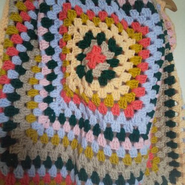 カラフルなブランケット