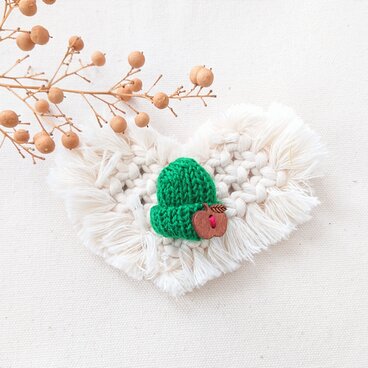 ★ニット帽ブローチ★