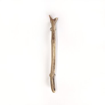 【温泉流木】ピンと耳を立てたような枝分かれ流木ドアハンドル・手すり 木製 自然木 流木インテリア