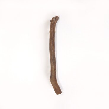 【温泉流木】三又枝分かれ太め流木の柿渋ドアハンドル・手すり 木製 自然木 流木インテリア