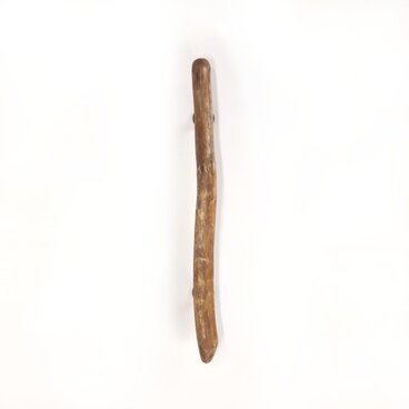 【温泉流木】先丸なめらか柿渋塗り流木ドアハンドル・手すり 木製 自然木 流木インテリア