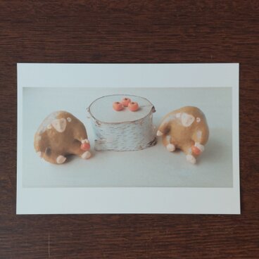 ポストカード(サル)