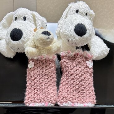 あたたか可愛いリストウォーマー