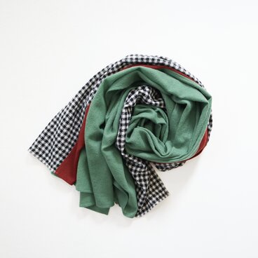 three panels stole (green x check)