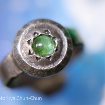 【盾シリーズ】超激レア　トルマリンキャッツアイ・シールドリング【妖精の盾】