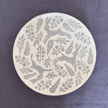 中皿　『野あそび』