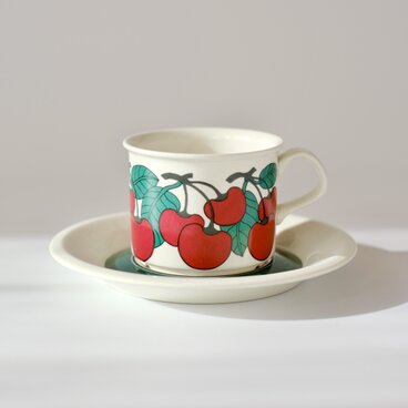 ARABIA Kirsikka C&S アラビア キルシッカ コーヒーカップ＆ソーサー①