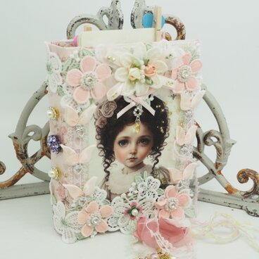 気持ち華やぐ♡おすそ分けファイル♡ジャンクジャーナル♡コラージュ♡BOOKタイプ