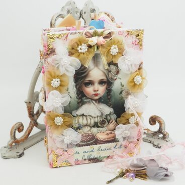 気持ち華やぐ♡おすそ分けファイル♡ジャンクジャーナル♡コラージュ♡BOOKタイプ