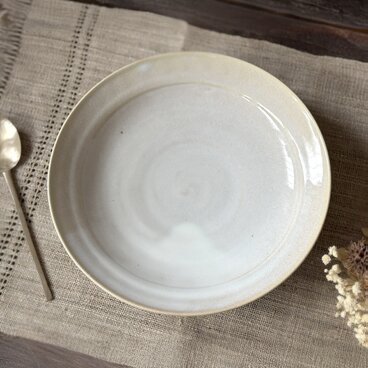 大皿　エクリュ