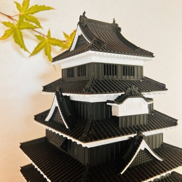 間接照明 松本城(小)