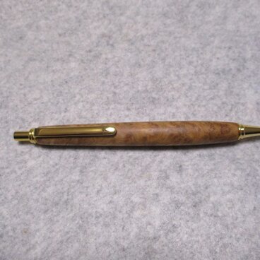 紅桧(ベニヒ)　バール　ブドウ杢　椿油仕上げ　シャープペンシル(0.5ミリ用)