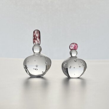 ガラスのお雛様　コンパクト