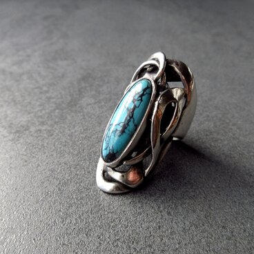 ターコイズのシルバーリング