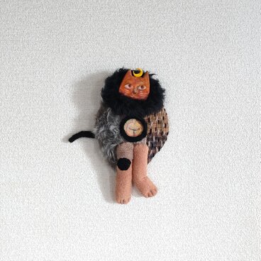 ネコの夜さんぽ ｜ 壁飾り