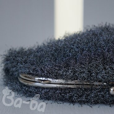 ばあば ♪ オトナなプチバッグ（SILVER SHAGGY・C1786）