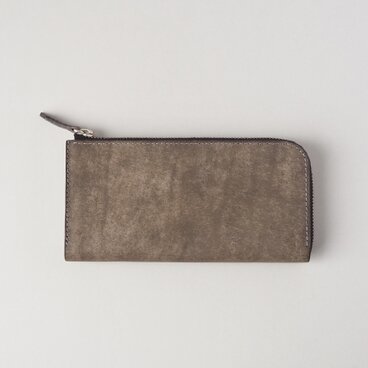 L字ファスナー長財布/イタリアンレザー/【受注製作】