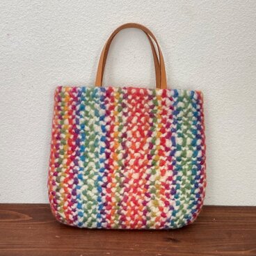 「K様オーダー品」フェルトミニバッグ＆チャーム